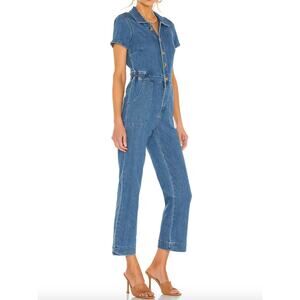 Emery Jumpsuit Show Me Your Mumu Large Denim Jumpsuit